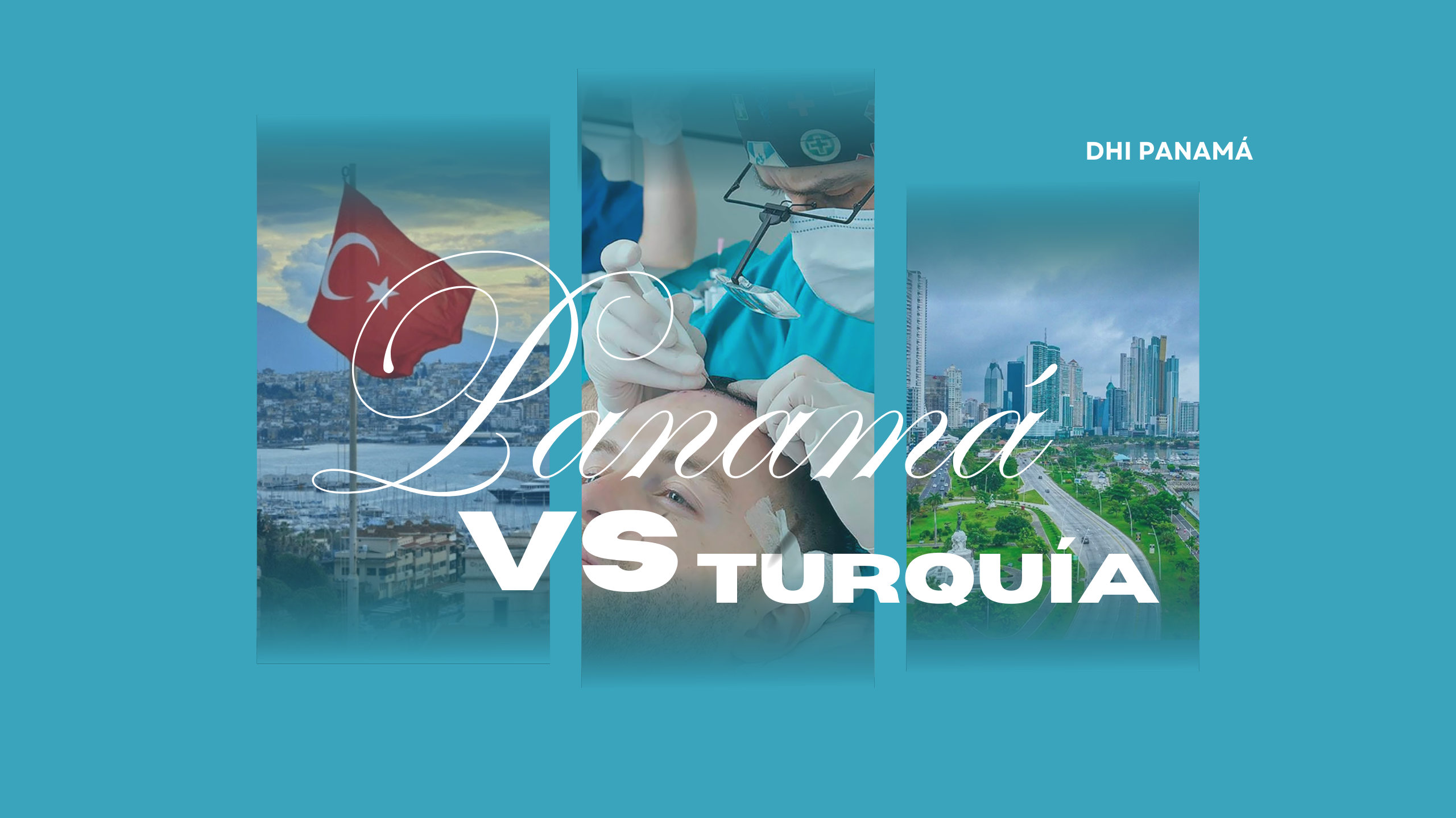 trasplante capilar en Panamá vs Turquía